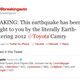 Image for article titled 6.0 earthquake hits New York and Washington, DC